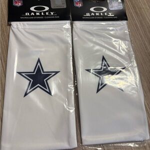 Oakley White NFL Logo Storage Bags